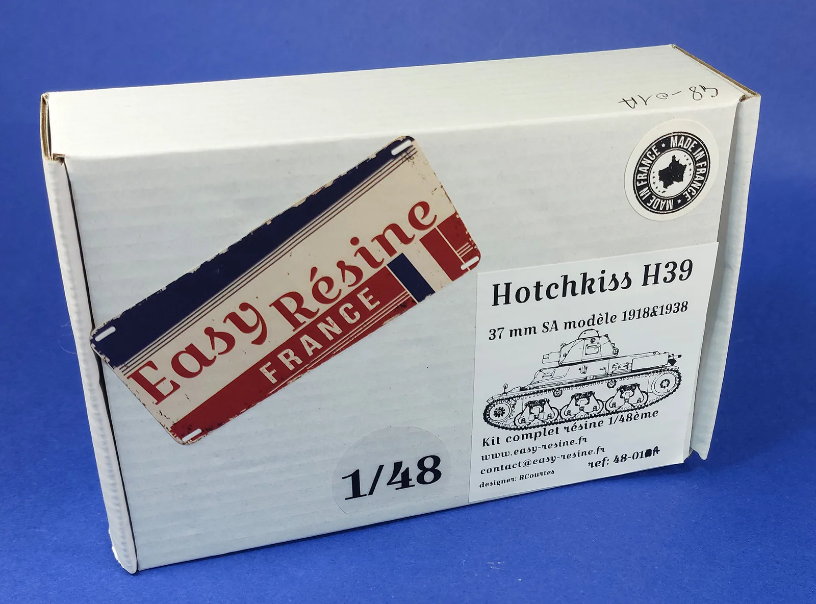 Kit résine Hotchkiss H39 — vue 2
