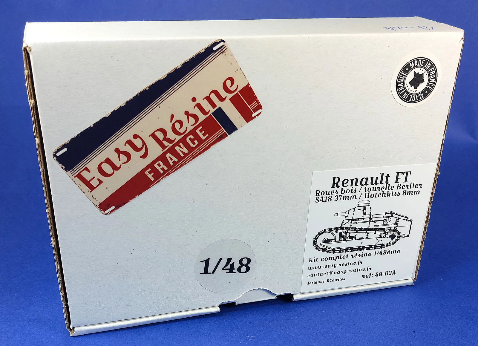 Kit résine Renault FT — vue 2