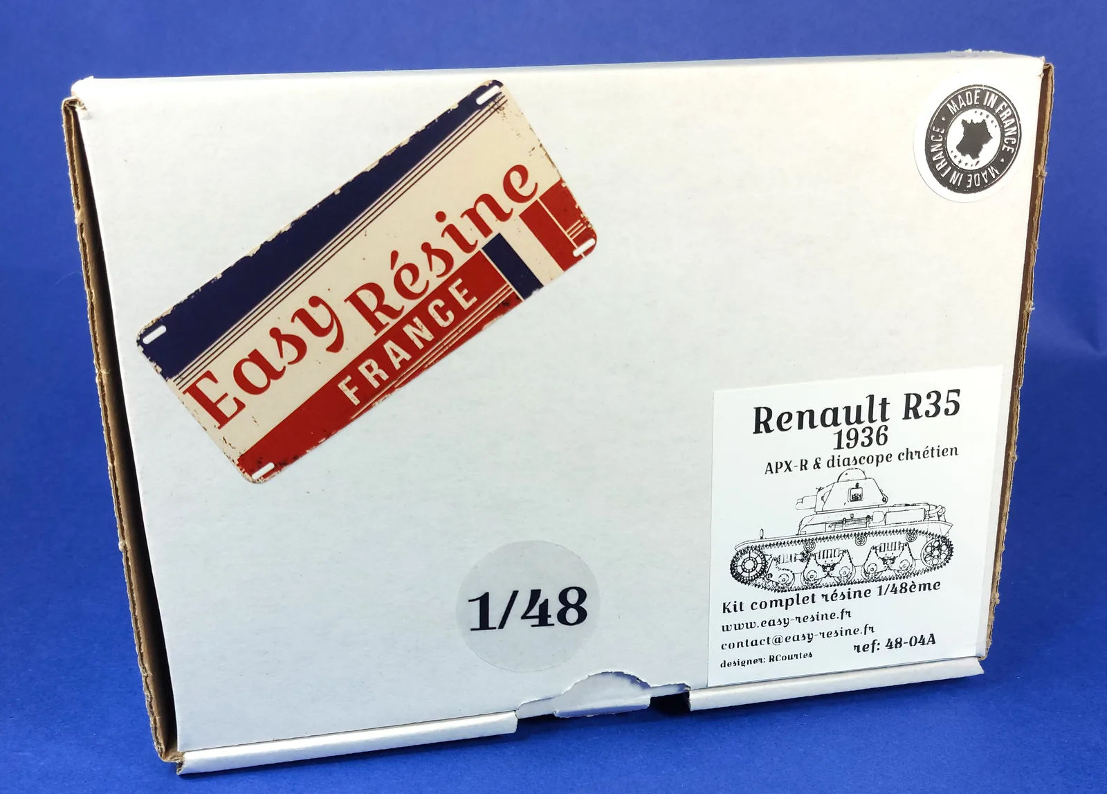 Kit résine Renault R35 — vue 2
